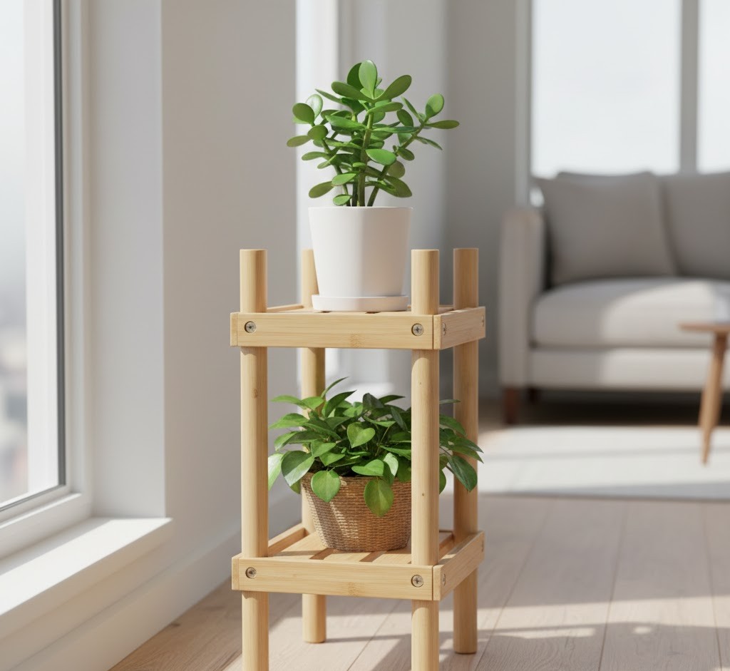 Bamboe plantenstandaard